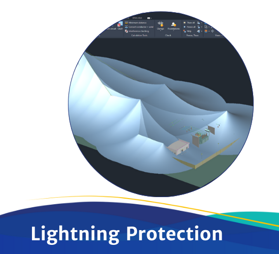 Lightning protection calculations